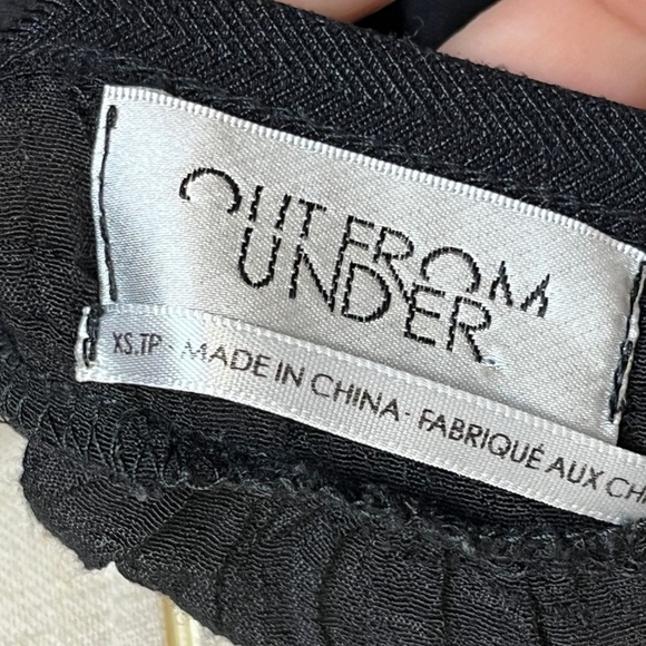Out From Under Breezy Slip Modern Dress Top Urban Outfitters Black Size XS #1022 - Picture 6 of 7